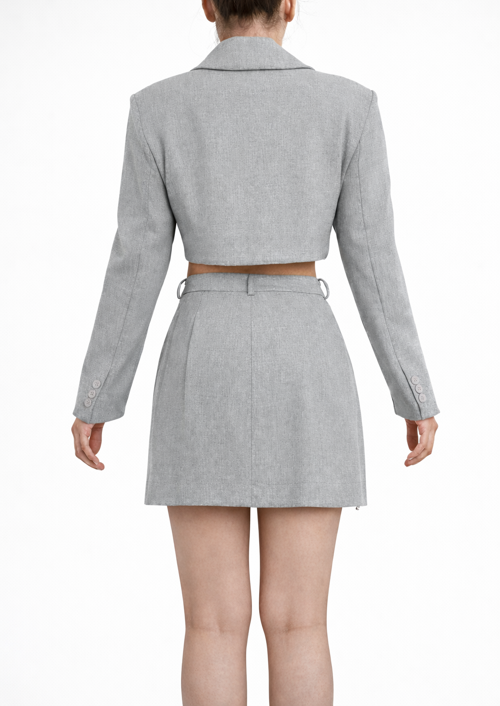 Ensemble Tailleur Bijou – Veste Courte & Short